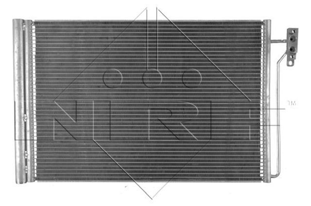 Радиатор охлаждения кондиционера 350224 NRF