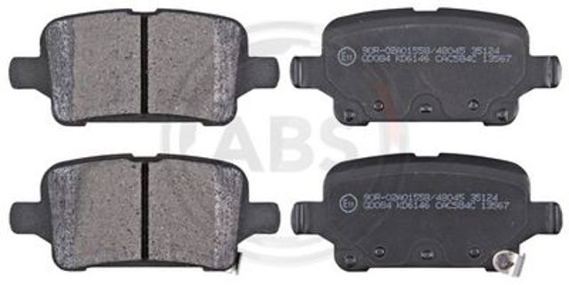 Колодки дисковые  35124 ABS