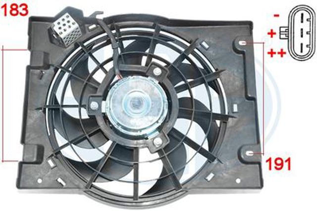 Вентилятор, система охолодження двигуна 352066