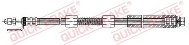 Гибкая тормозная трубка задняя 37928 QUICK BRAKE