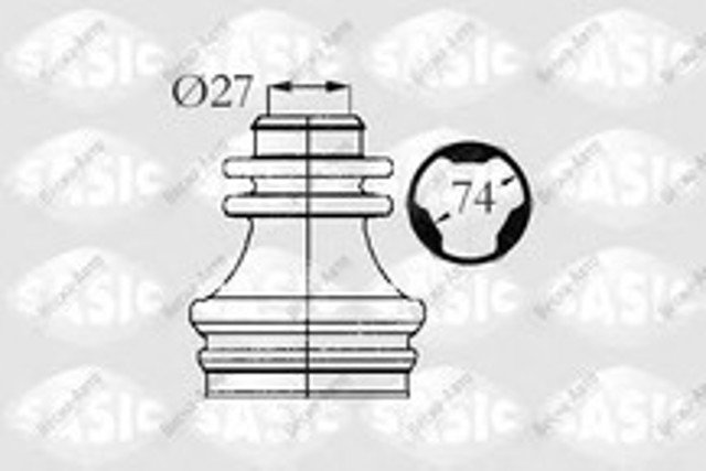 SASIC 4003472 Пыльник ШРУСа внутренний в наличии Каменское