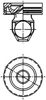 Поршня на 1 цилиндр, STD 40265600 KOLBENSCHMIDT