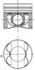 Поршня на 1 цилиндр, STD 41713600 KOLBENSCHMIDT