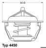 Термостат в сборе 445083D WAHLER