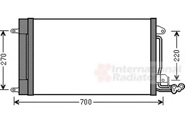 Конденсатор 49005038 VAN WEZEL