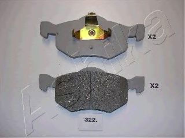 Комплект тормозных колодок, дисковый тормоз 5003322