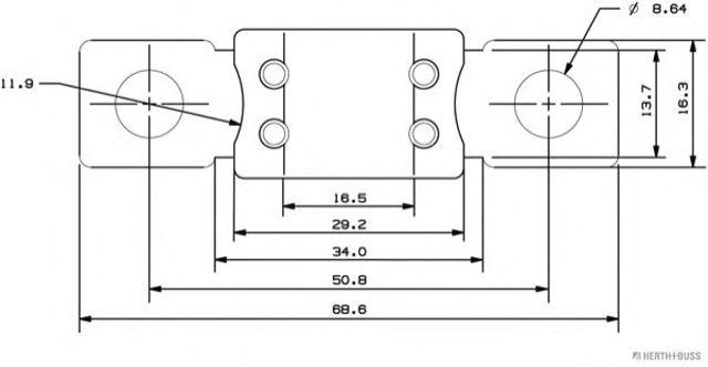 Предохранитель 50295877 HB AUTOELEKTRIK