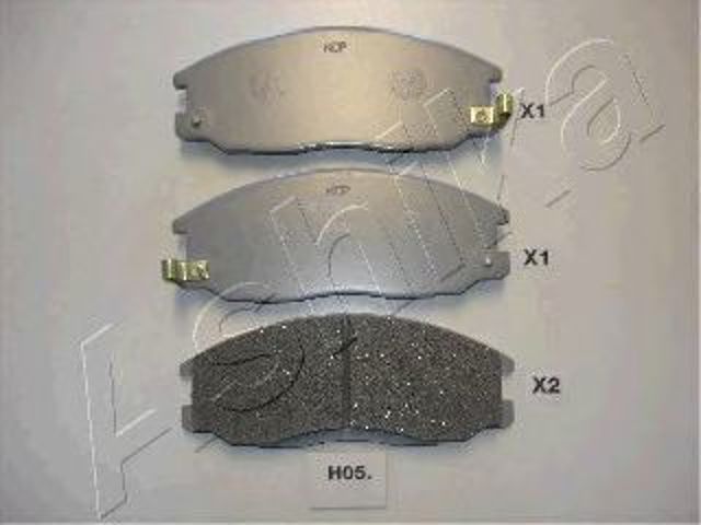 Комплект гальмівних накладок, дискове гальмо 50-H0-005