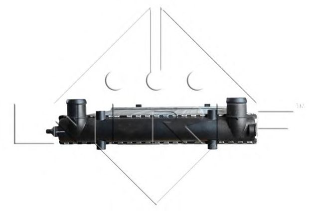 Радиатор 529501 NRF