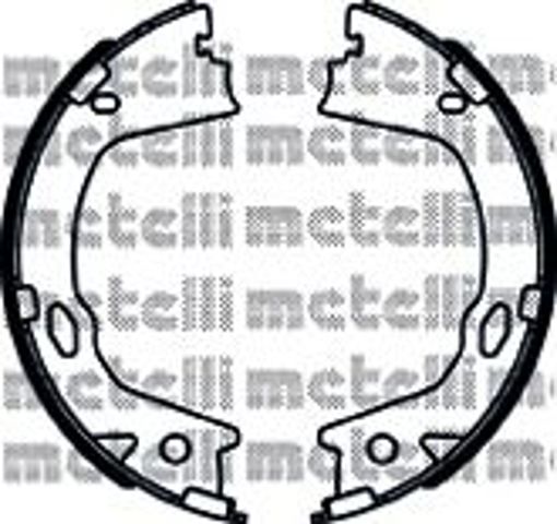 Тормозные колодки стояночного тормоза 530499 METELLI