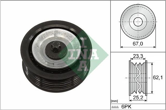 Ролик паразитный 532061910 INA
