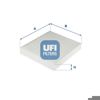 Фильтр воздушный отопителя 5329400 UFI