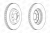 Диск тормозной передний 562126CH CHAMPION