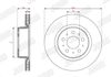 Диск тормозной передний 563658JC BENDIX