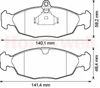 Колодки тормозные 571924J BENDIX