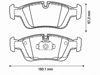 Колодки тормозные дисковые комплект 571959J BENDIX