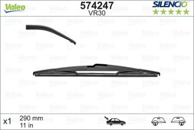 VALEO 574247 Щетка-дворник заднего стекла в наличии Харьков