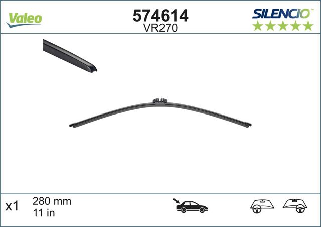 574614 VALEO Щетка-дворник заднего стекла купить в Ирпень