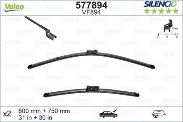 Бесконтактные дворники 577894 VALEO