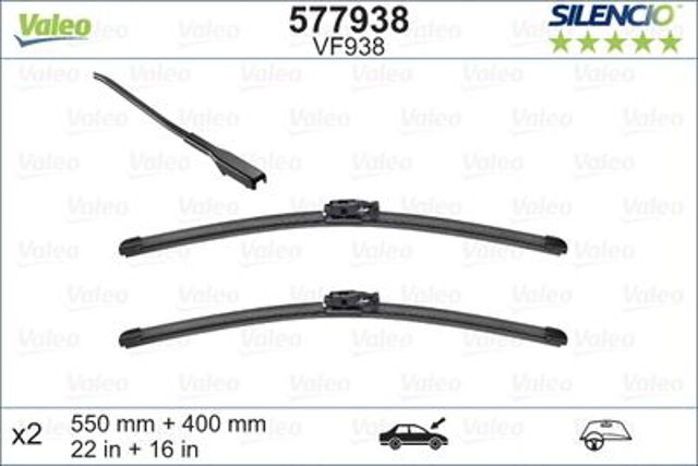 Бесконтактные дворники 577938 VALEO