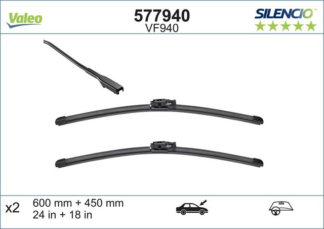 577940 VALEO Щетки стеклоочистителя купить в Николаев