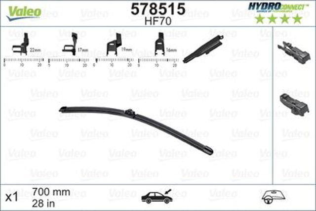 578515 VALEO Щетка-дворник лобового стекла водительская купить в Полтава