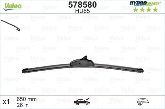 578580 VALEO Щетка-дворник лобового стекла водительская купить в Львов