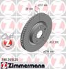 Тормоз дисковый передний 590281020 ZIMMERMANN