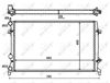 Радиатор основной 59057 NRF