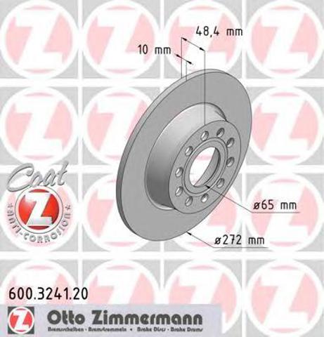 ZIMMERMANN 600324120 Тормозные диски в наличии Харьков