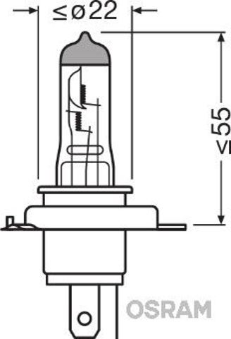 64193NL OSRAM Лампочка галогенная купить в Ужгород