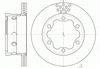 Задний дисковый тормоз 662310 REMSA
