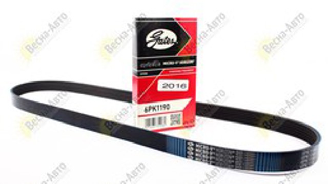 Поликлиновый ремень 6PK1190 GATES