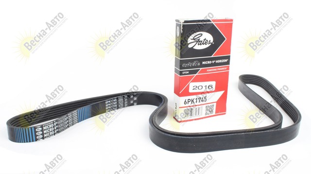 6PK1745 GATES Ремень агрегатов приводной купить в Харьков