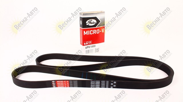 Поликлиновый ремень 6PK1888 GATES
