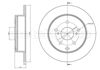 Задний тормозной диск 8001012C CIFAM