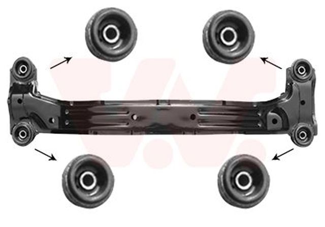 Подрамник задней подвески 8257629 VAN WEZEL