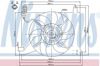 Диффузор радиатора охлаждения в сборе с мотором и крыльчаткой 85063 NISSENS