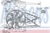 Диффузор радиатора охлаждения в сборе с мотором и крыльчаткой 85185 NISSENS