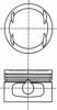Поршня на 1 цилиндр, STD 8711610000 NURAL