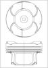 Поршня на 1 цилиндр, STD 8743460010 NURAL