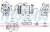 Компрессор хладагента 890947 NISSENS