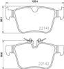 Колодки на тормоз задний дисковый 8DB355023361 HELLA