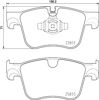 Колодки тормозные 8DB355036491 HELLA