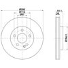 Диск тормозной передний 8DD355119591 HELLA