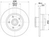 Тормозной диск 8DD355125281 HELLA