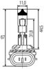 Лампа 8GH008991031 HELLA