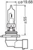 Лампочка галогенная 9005CBNHCB OSRAM