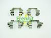 Комплект пружинок крепления дисковых колодок, передних 901257 FRENKIT