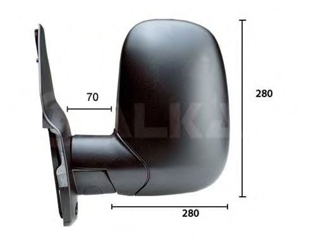 Боковое зеркало заднего вида в сборе 9201959 ALKAR